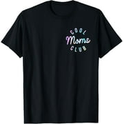 FAHUANGGE Cool Moms Club Retro Tie Dye Best Mother Ever Mommy Life T-Shirt