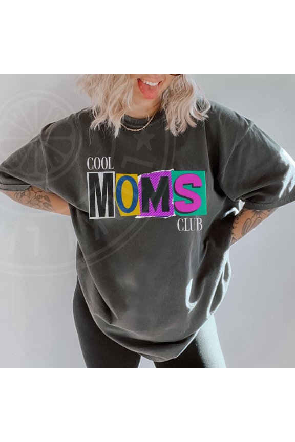 Cool Moms Club Shirt Cool Mom Shirt Cool Moms Social Club Shirt Mom Life Shirt Mother s Da