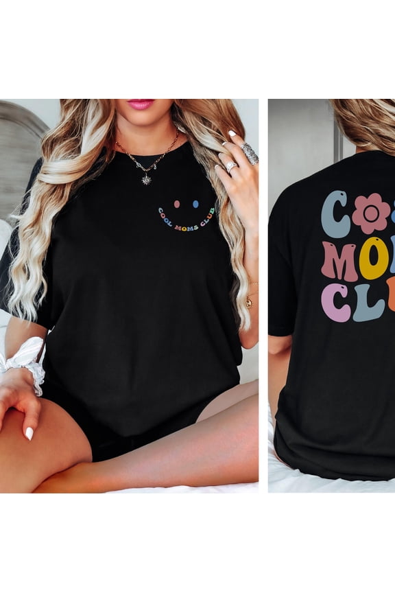 Cool Moms Club Shirt Cool Mom Shirt Gift For Mom Funny Mom Shirt Mom Birthday Gift Cute Mo