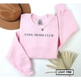 thumbnail image 1 of Cool Moms Club Sweatshirt, Mama Sweatshirt, Mother'a Day Gift Sweater, S - 3XL, 1 of 2