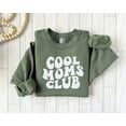 thumbnail image 1 of Cool Moms Club Sweatshirt, Trendy Mom Shirt, Retro Mom Life Tee, Cute Mother’s Day Crewneck, Fun Mom Club Shirt for Women Tshirt All Size S-5XL, 1 of 5