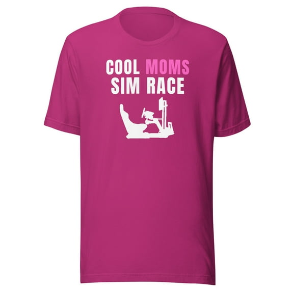 Cool Moms Sim Race, Car Racing Sim, Funny Sim Racer, Sim Racing Cockpit, Motorsport Simulation, Funny Gaming Esport, Car Racing Gamer (Berry, M)