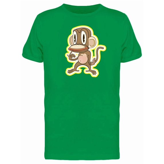 Cool Monkey Cartoon Tee Men's -Image by Shutterstock