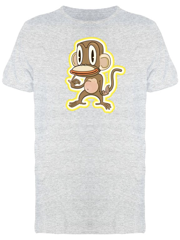 Cool Monkey Cartoon Tee Men's -Image by Shutterstock
