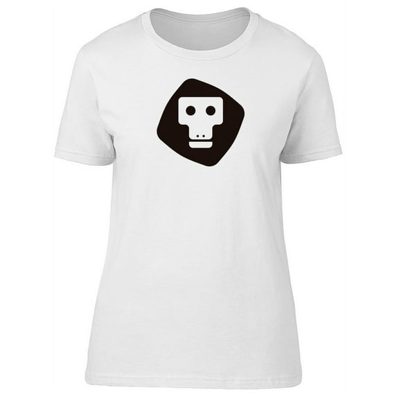 Cool Monkey Head Doodle T-Shirt Women -Image by Shutterstock, Female Small