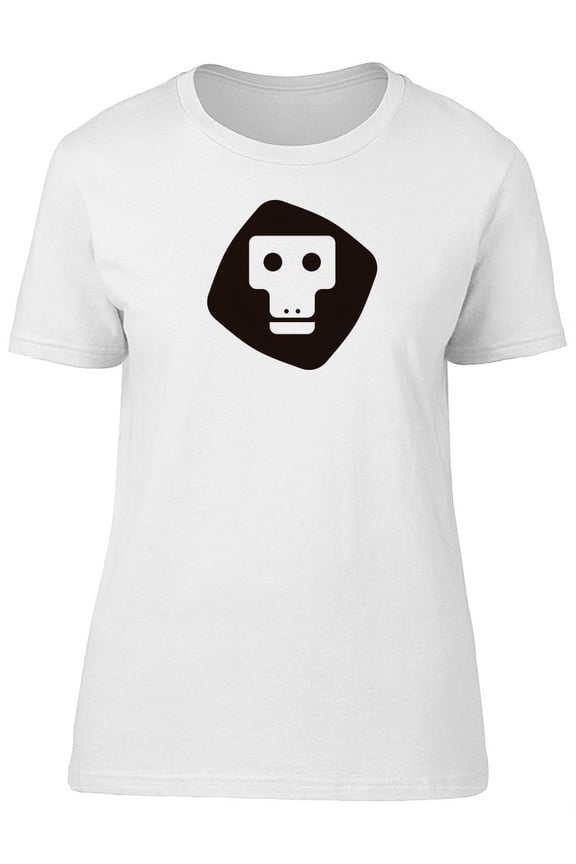 Cool Monkey Head Doodle T-Shirt Women -Image by Shutterstock, Female x-Large