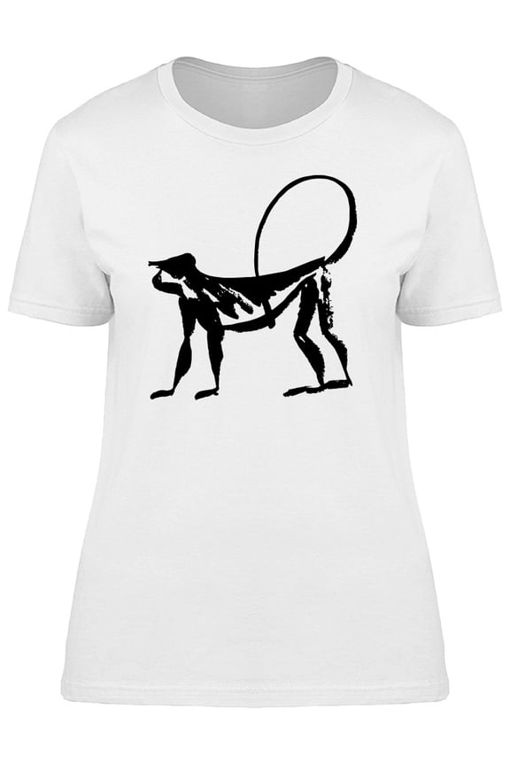 Cool Monkey Sketch T-Shirt Men -Image by Shutterstock, Male Large
