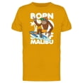 thumbnail image 1 of Cool Monkey Surfing Malibu Tee Men's -Image by Shutterstock, 1 of 2