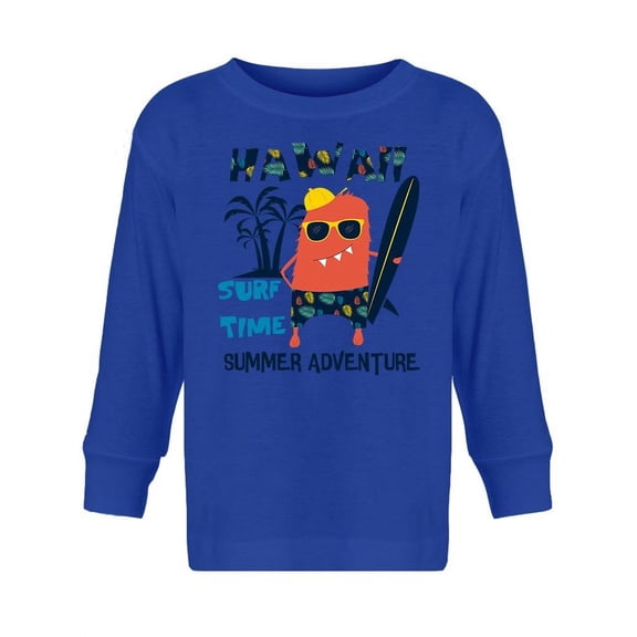 Cool Monster, Surf Time Long Sleeve Toddler -Image by Shutterstock, 4 Toddler