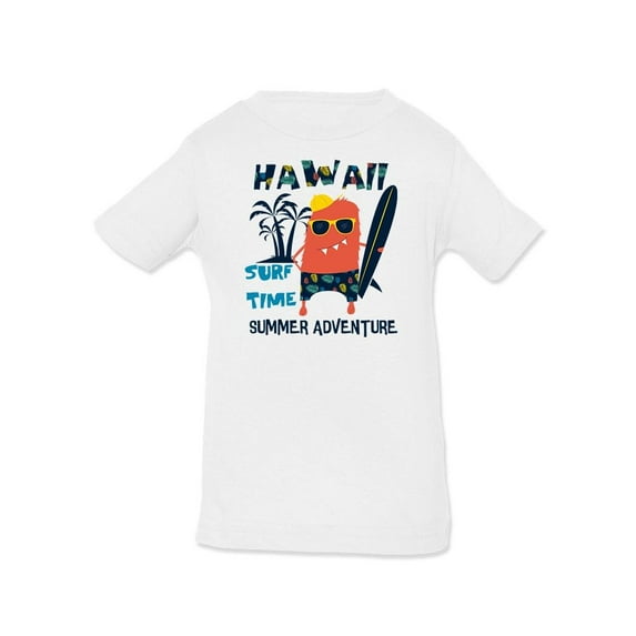 Cool Monster, Surf Time T-Shirt Infant -Image by Shutterstock, 6 Months