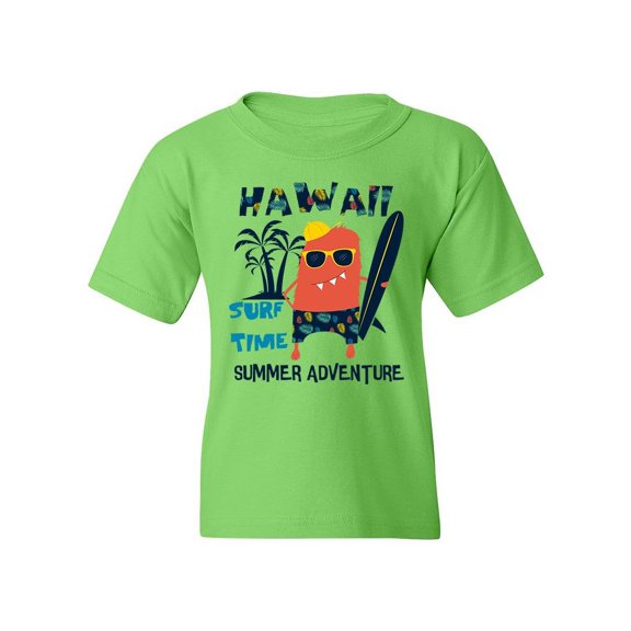 Cool Monster, Surf Time T-Shirt Juniors -Image by Shutterstock,  Small