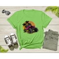 thumbnail image 1 of Cool Monster Truck Offroad Truck at Sunset Moving on Terrain T-Shirt Monster Truck Lover Gift T Shirt for Men Women Boys Girls Tshirt, 1 of 7