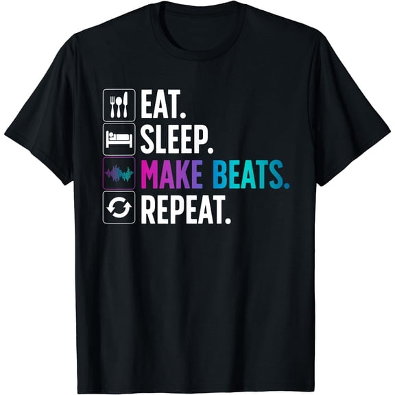 Cool Music Producer For Men Women DJ Beatmaker EDM Musician T-Shirt