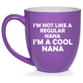thumbnail image 1 of Cool Nana Funny Ceramic Coffee Mug Tea Cup Gift for Her, Friend, Coworker, Sister, Mom (16oz Purple), 1 of 1