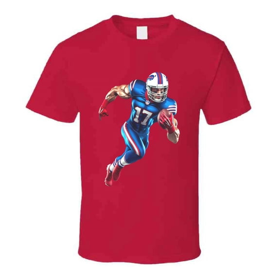 Cool New Athletic Tee Buffalo Quarterback Tshirt Football Player Josh T Shirt