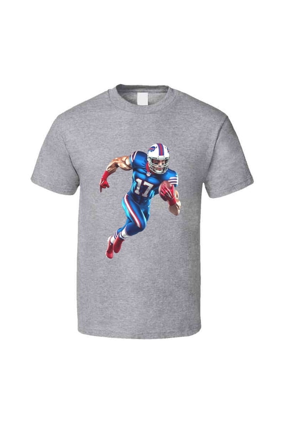 Cool New Athletic Tee Buffalo Quarterback Tshirt Football Player Josh T Shirt