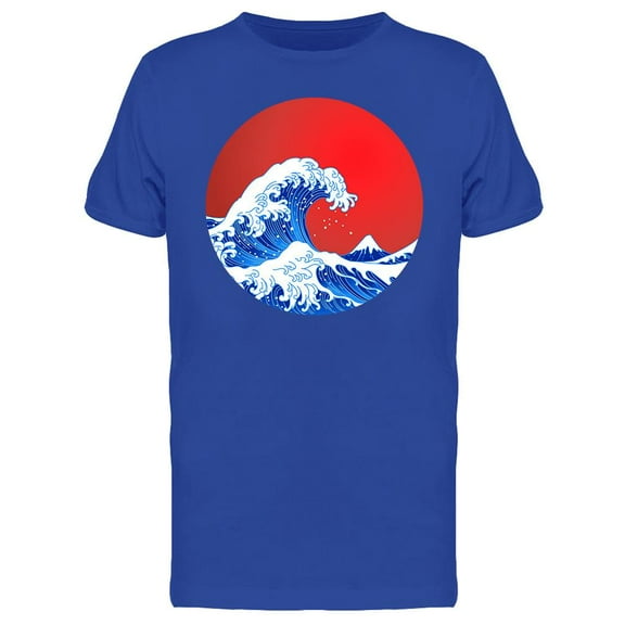 Cool Ocean Waves T-Shirt Men -Image by Shutterstock, Male Medium