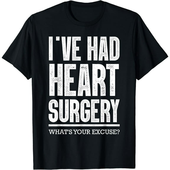 Cool Open Heart Surgery Art Men Women CHD Heart Transplant T-Shirt