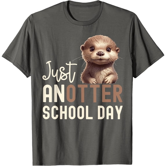Cool Otter Vintage Sea School Day Animal Lover Softystyle Unisex T-Shirt,Sport Grey Color,Size 3XL
