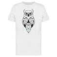 thumbnail image 1 of Cool Owl Tribal Doodle T-Shirt Men -Image by Shutterstock, Male Small, 1 of 2