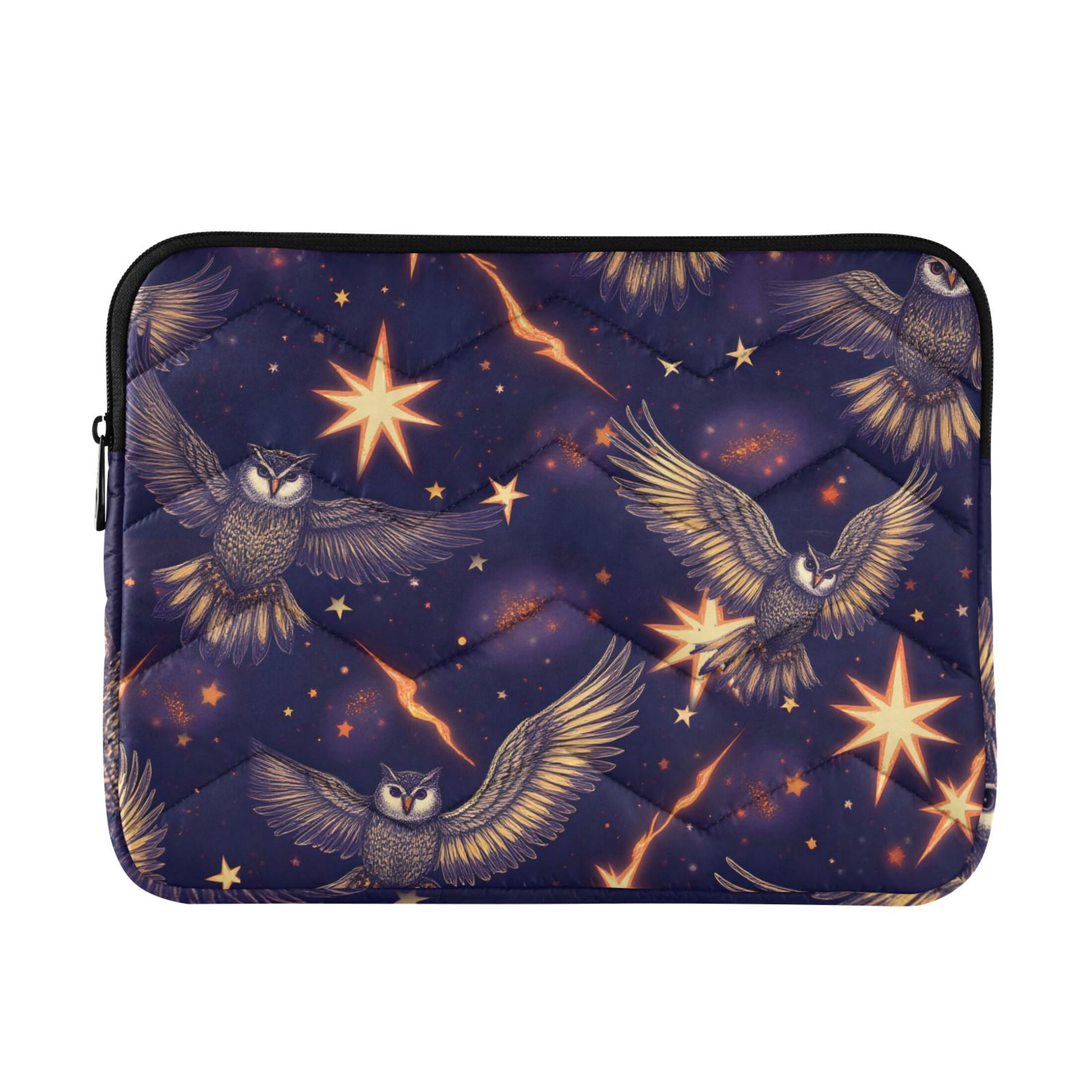 Cool Owls Stars Quilted Laptop Protective Cases Computer Sleeves Tablet ...