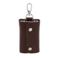 thumbnail image 1 of Cool PU Leather Key Chain Accessory Pouch Bag Wallet Case Keyring Holder Keyfob, 1 of 2