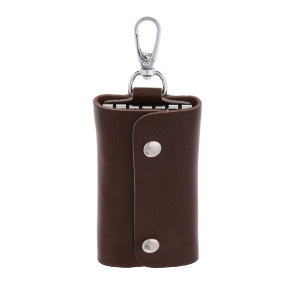 Cool PU Leather Key Chain Accessory Pouch Bag Wallet Case Keyring Holder Keyfob