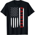 thumbnail image 1 of Cool Painter For Men Women American Flag Painters Patriotic T-Shirt, 1 of 4
