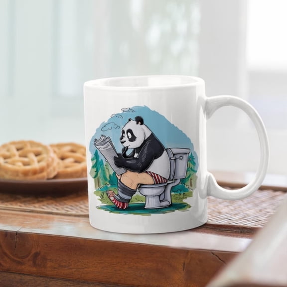 Cool Panda Coffee , Stylish Panda Lover , Bamboo Buddy Cups, Unique Panda , Panda Bear Gift Mug and Wo.