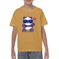 thumbnail image 1 of Cool Panda W Sunglasses T-Shirt Juniors -Image by Shutterstock,  Small, 1 of 4