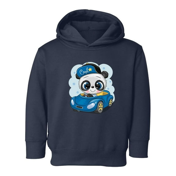 Cool Panda With A Car Hoodie Toddler -Image by Shutterstock,  4 Toddler