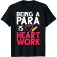 thumbnail image 1 of Cool Paraprofessional For Men Women Para Teacher Assistant T-Shirt, 1 of 4