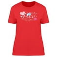 thumbnail image 1 of Cool Paris Doodles Quote T-Shirt Women -Image by Shutterstock, Female Medium, 1 of 2