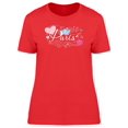 thumbnail image 1 of Cool Paris Doodles Quote Tee Women's -Image by Shutterstock, 1 of 2