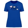 thumbnail image 1 of Cool Paris Landmark Doodles T-Shirt Women -Image by Shutterstock, Female Small, 1 of 2