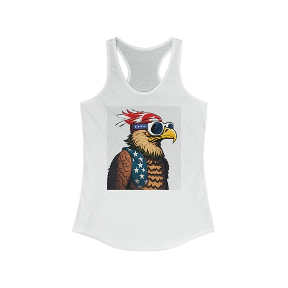 Cool Patriotic July 4th Eagle Tank