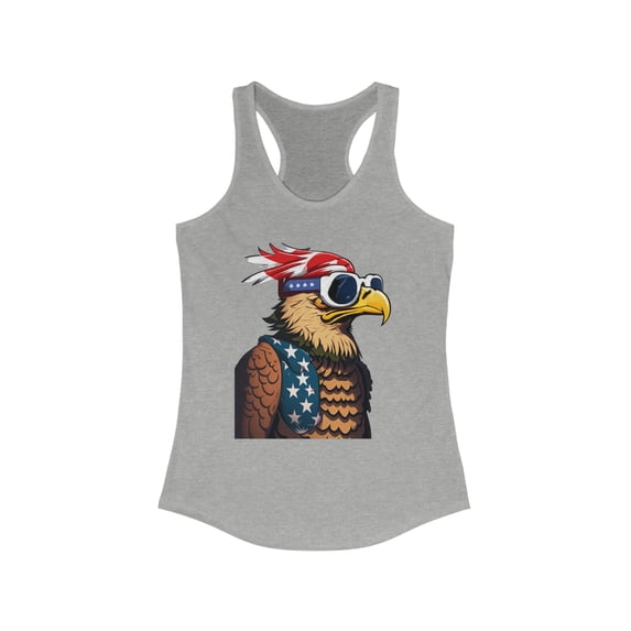 Cool Patriotic July 4th Eagle Tank