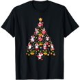 thumbnail image 1 of Cool Penguin Christmas Tree Gift Decor Xmas Tree T-Shirt, 1 of 3