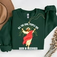 thumbnail image 1 of Cool People Are Born In December – T-Shirt, Hoodie & Sweatshirt – Christian Christmas Birthday – Family & Friends Gift, 1 of 6