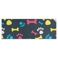 thumbnail image 1 of Cool Pet Background Dog Paw Kitchen Rug Mat,Kitchen Runner Rugs Non Skid Washable,Decorative Kitchen Floor Mats for Kitchen,Sink,Laundry,17"X47", 1 of 5