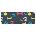 thumbnail image 1 of Cool Pet Background Dog Paw Kitchen Rug Mat,Kitchen Runner Rugs Non Skid Washable,Decorative Kitchen Floor Mats for Kitchen,Sink,Laundry,17"x47.2", 1 of 7