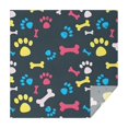 thumbnail image 1 of Cool Pet Background Dog Paw Square Tablecloth,Waterproof Square Table Cover,Wipeable Spillproof Washable Table Cover for Home Kitchen Party Decor 42"X42"(107x107cm), 1 of 6