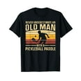 thumbnail image 1 of Cool Pickleball Art For Men Women Paddle Pickleball Player T-Shirt, 1 of 5