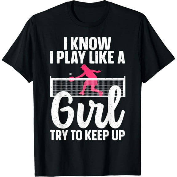 Cool Pickleball Design For Women Girls Pickleball Player T-Shirt