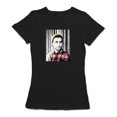 thumbnail image 1 of Cool Picture Graphic Women Black T-Shirt, Female Small, 1 of 4