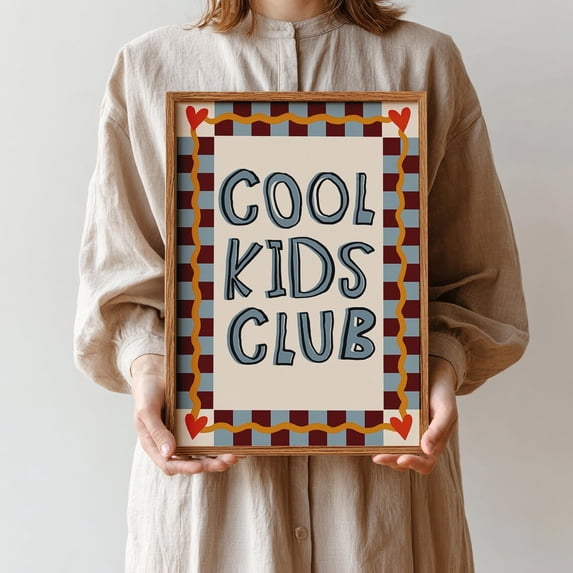 Cool Playroom Club Room Nursery Boy Classic Poster , Poster Print Only ...