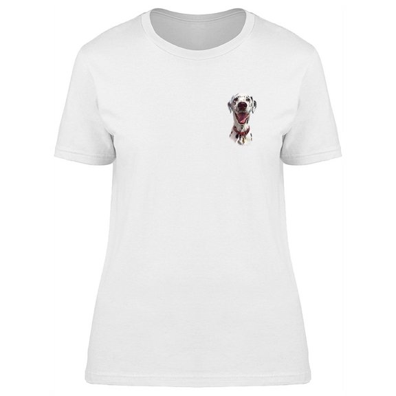 Cool Pocket Dalmatian Dog Tee Women's -Image by Shutterstock