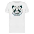 thumbnail image 1 of Cool Polygonal Panda Bear Head T-Shirt Men -Image by Shutterstock, Male Large, 1 of 2