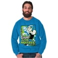 thumbnail image 1 of Cool Popeye Raised By the Hustle Men's Crewneck Sweatshirt Brisco Brands S, 1 of 6