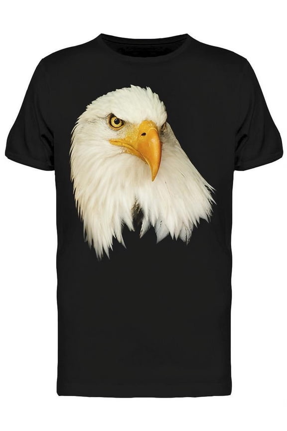 Cool Portrait Of A Bald Eagle T-Shirt Men -Image by Shutterstock, Male x-Large